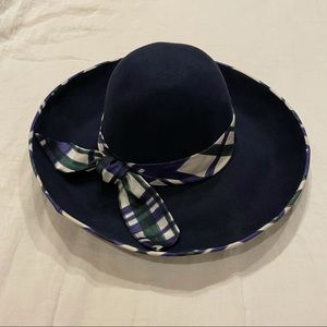 Yves Saint Laurent Navy Vintage Hat